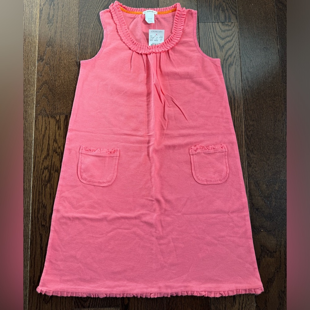 Girls' Pink Sleeveless Dress
